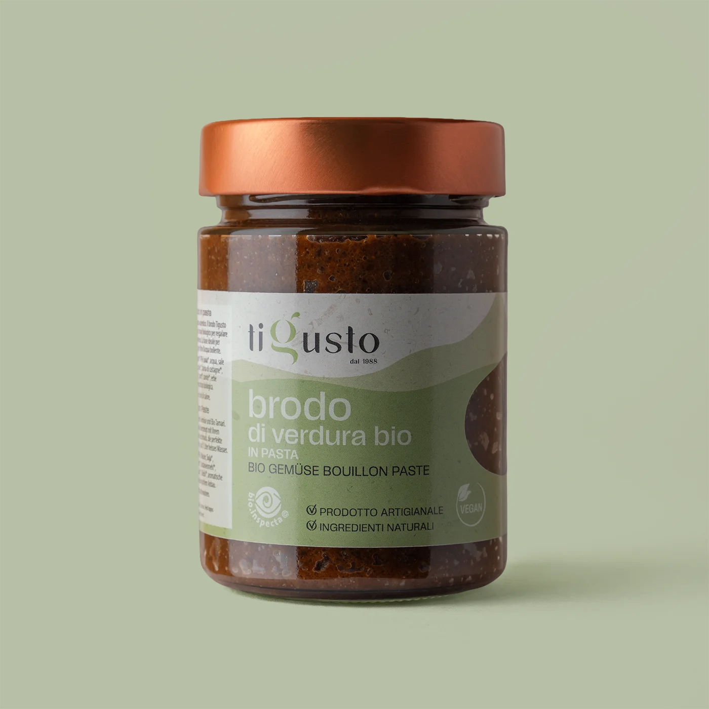BRODO DI VERDURA BIO (Pasta) - 500 G