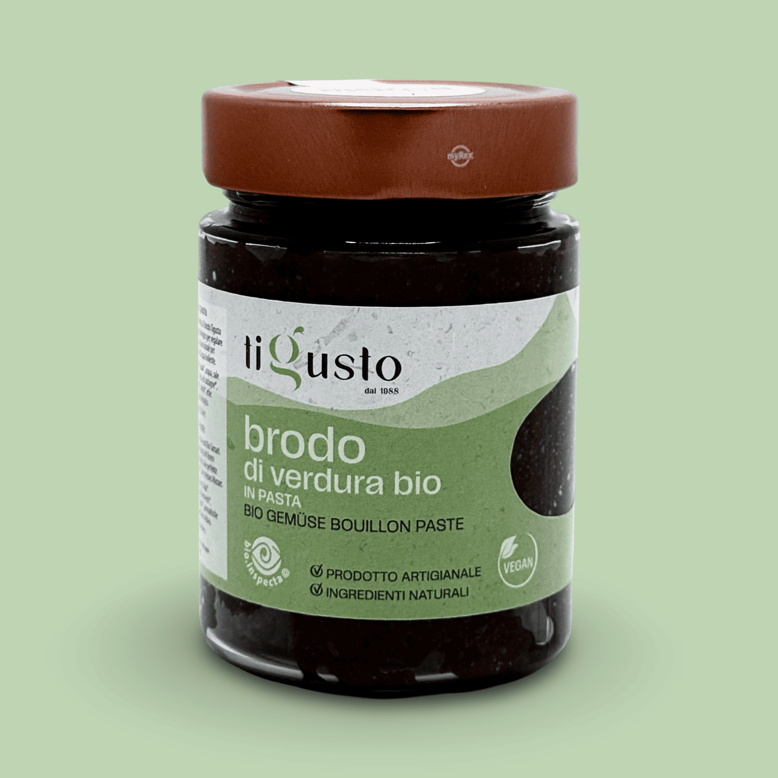 BRODO DI VERDURA BIO (Pasta) - 500 G