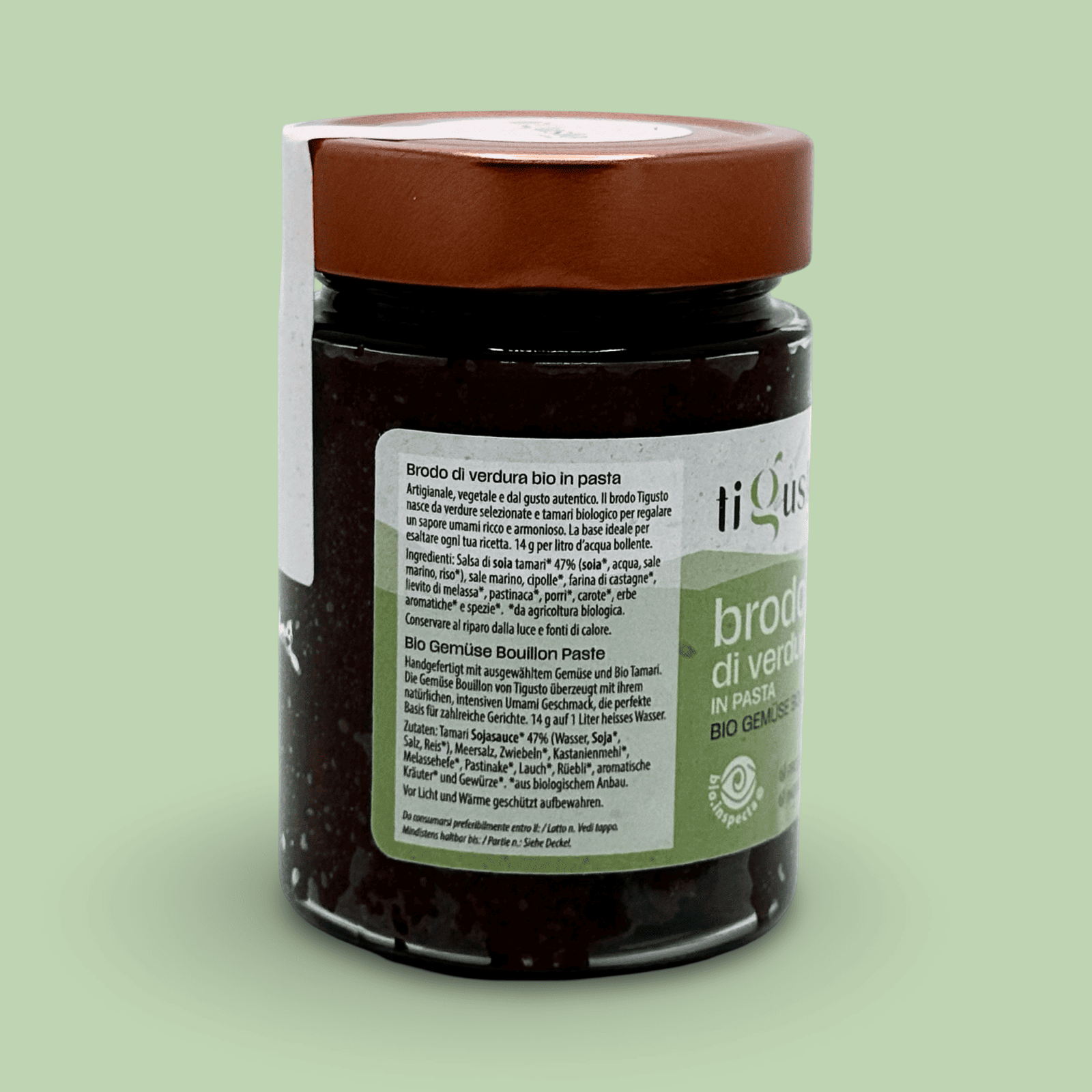 BRODO DI VERDURA BIO (Pasta) - 500 G