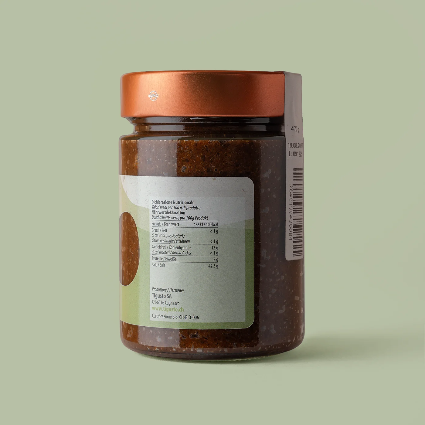 BRODO DI VERDURA BIO (Pasta) - 500 G