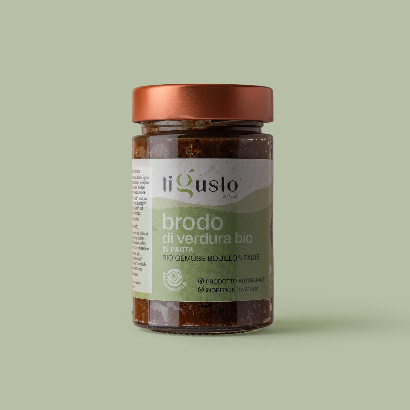 BRODO DI VERDURA BIO (Pasta) - 250 G