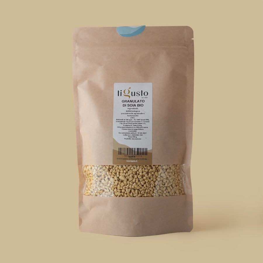 GRANULATO DI SOIA BIO - 200 G