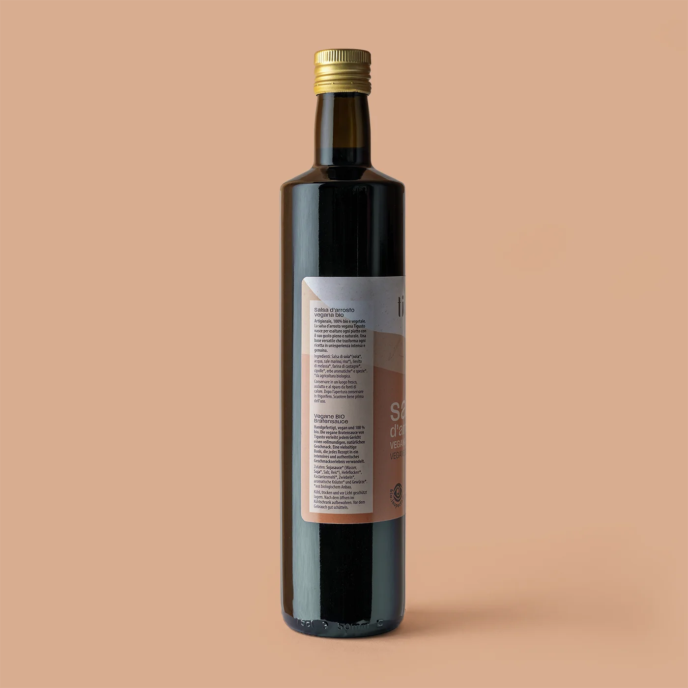 SALSA D'ARROSTO BIO VEGANA - 0.75 L