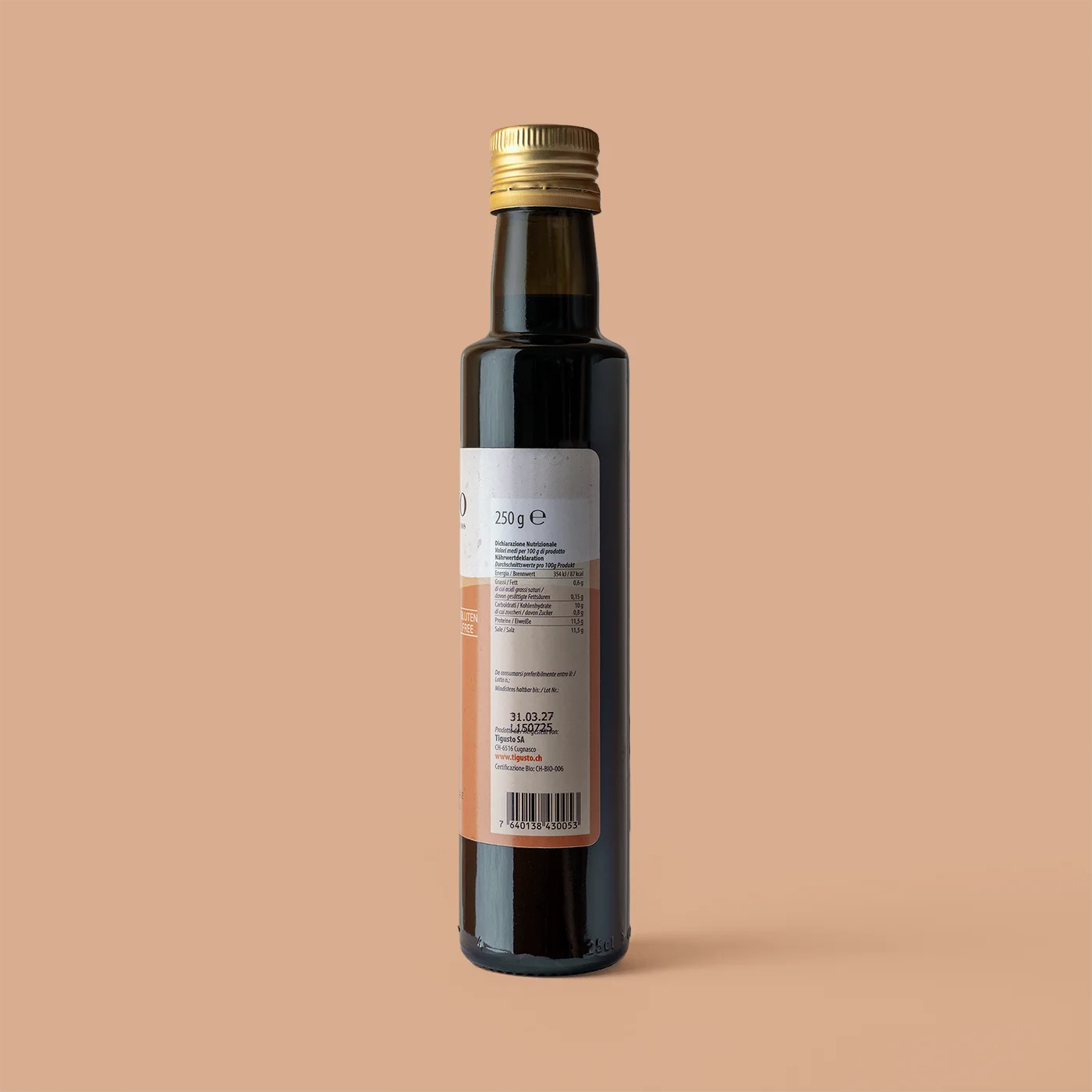 SALSA D'ARROSTO BIO VEGANA - 0.25L