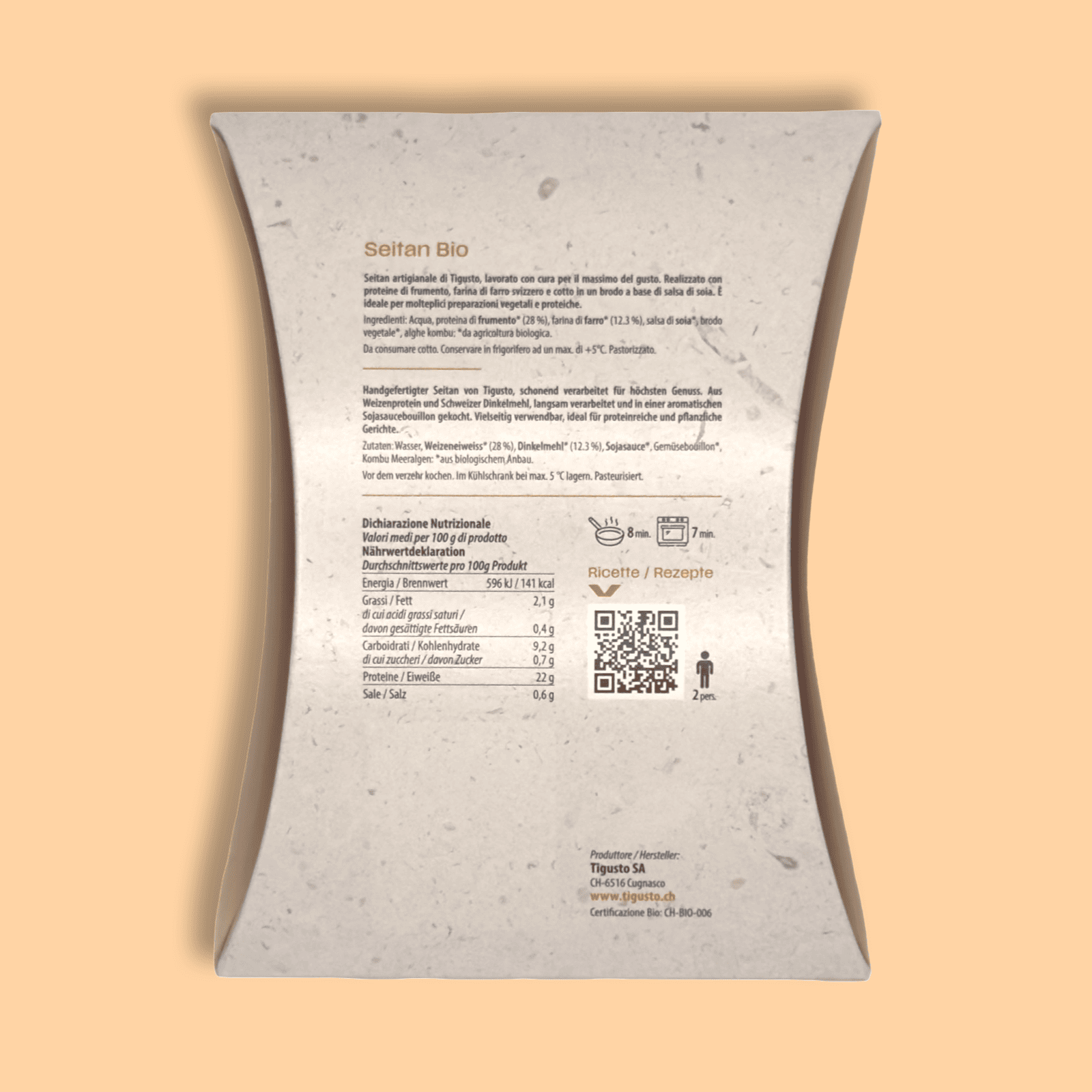 SEITAN BIO - ca. 250 g