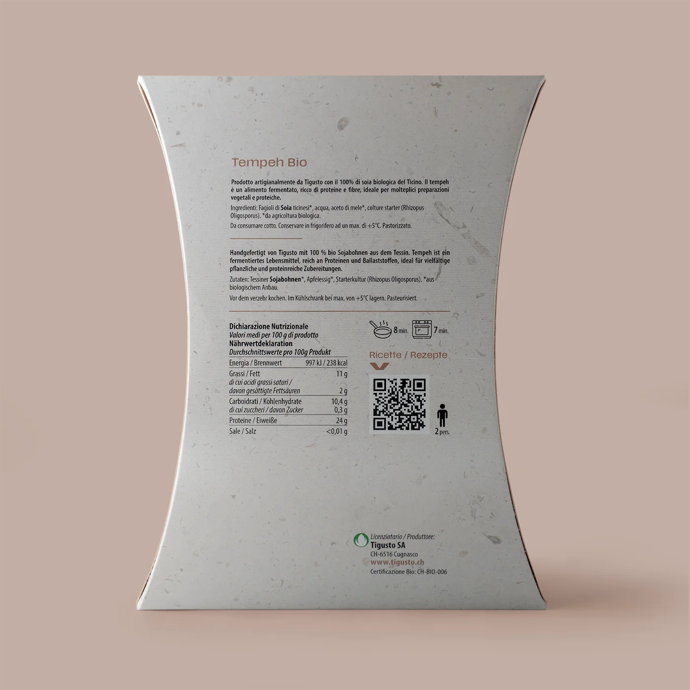 TEMPEH BIO - ca. 250 g