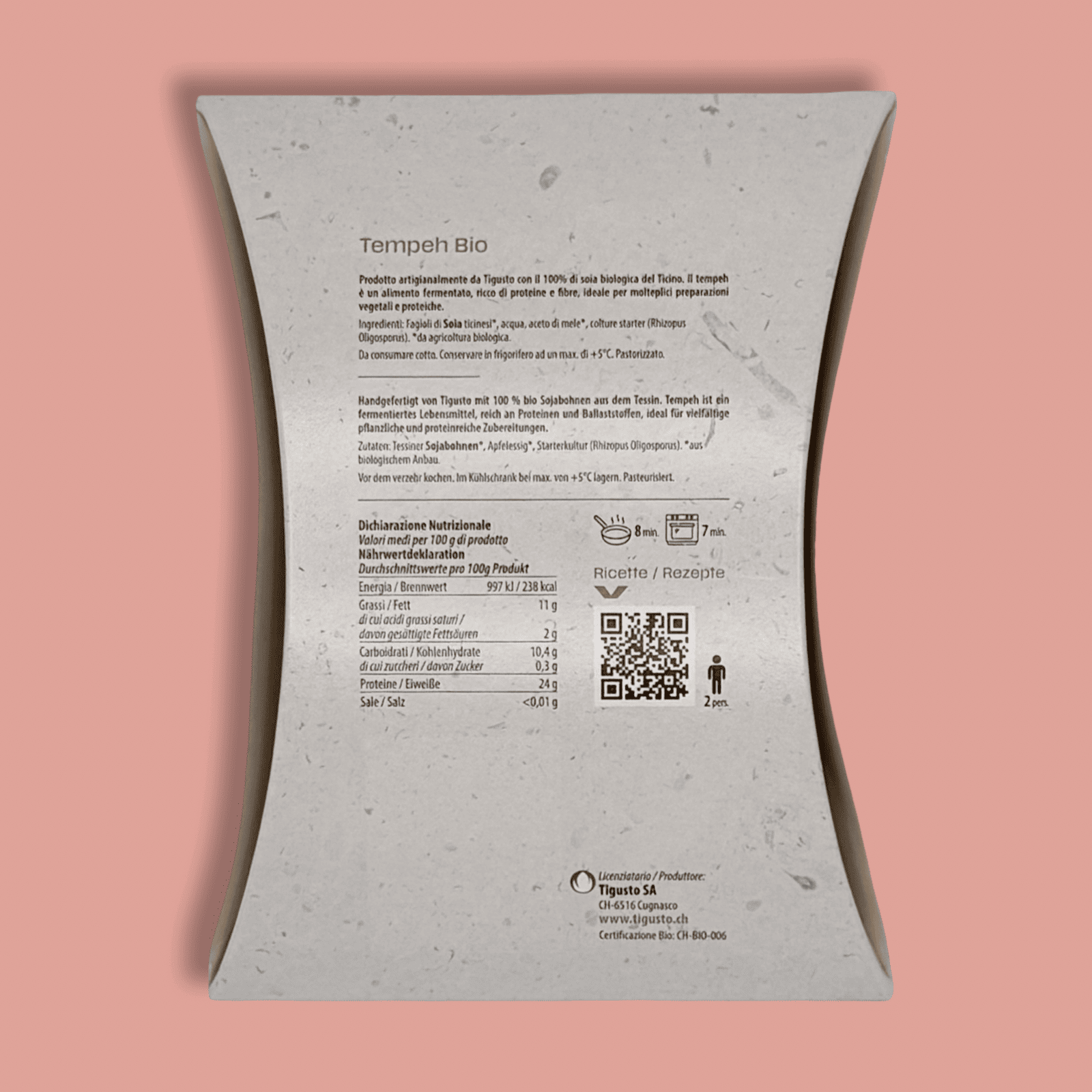 TEMPEH BIO - ca. 250 g